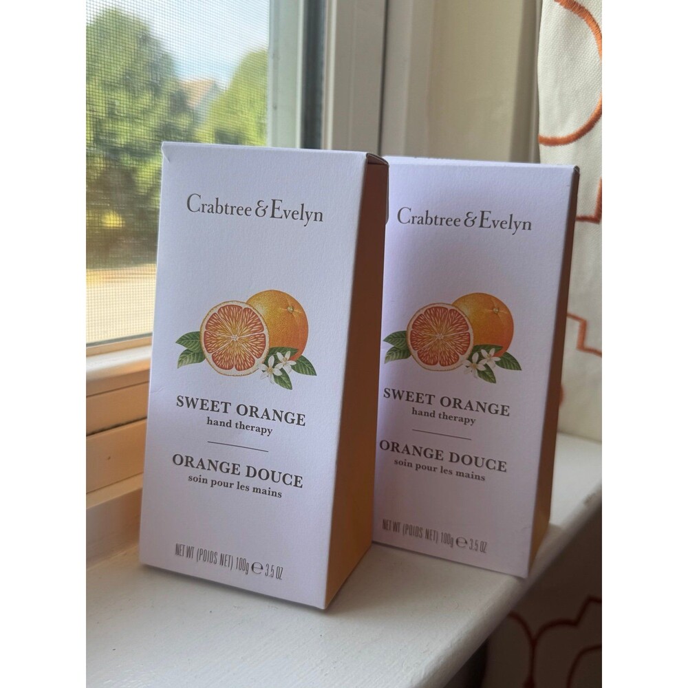 Crabtree Evelyn 2 x 3.5 oz Sweet Orange Set of 2